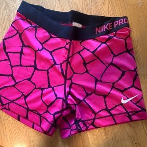 Nike pro shorts. Dri-fit.